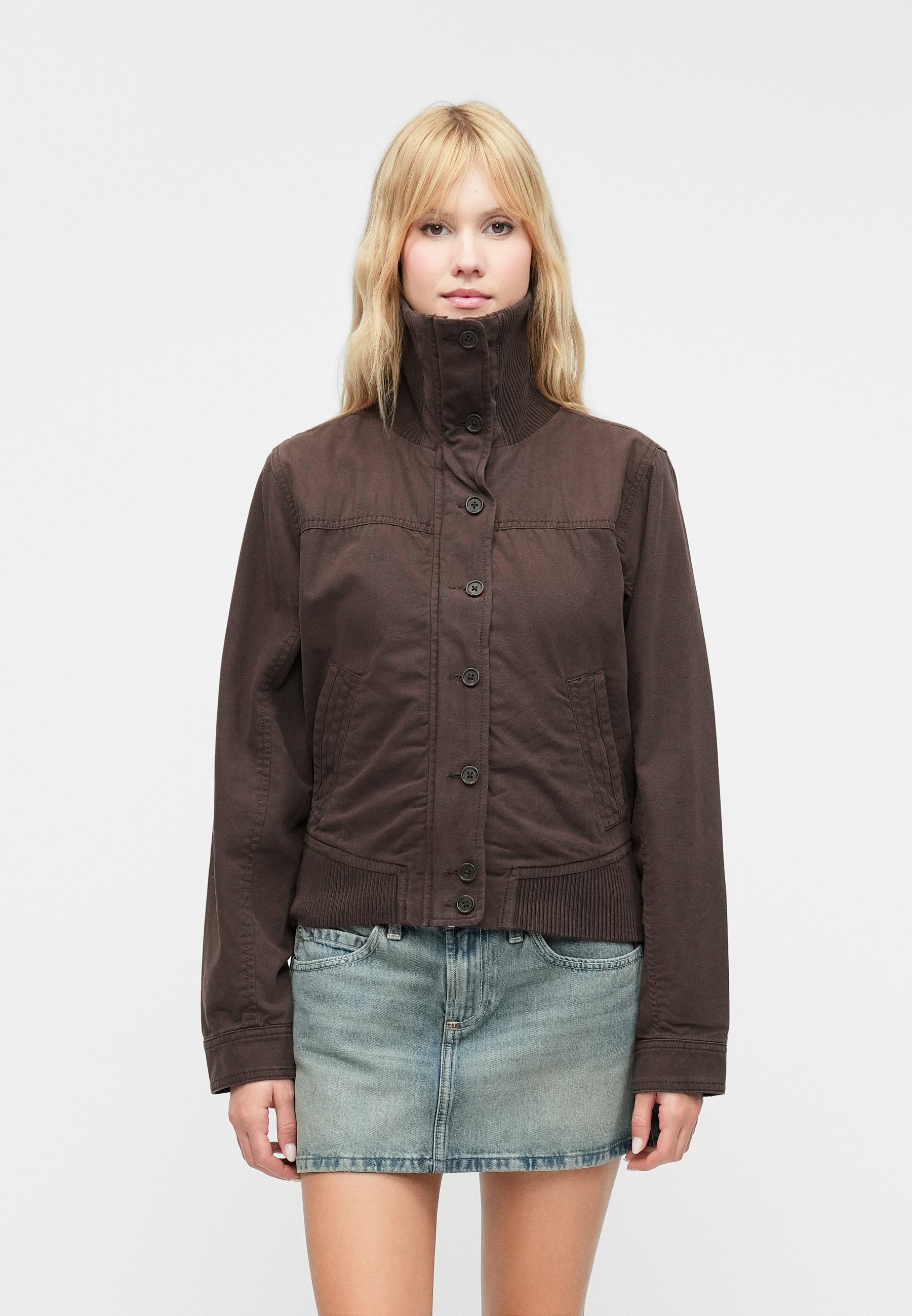 Hollister Co. VINTAGE - Bomber Jacket - brown - Zalando