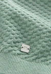 Next SHORT SLEEVED BUBBLE TEXTURE-REGULAR FIT - Polosärk - minerals