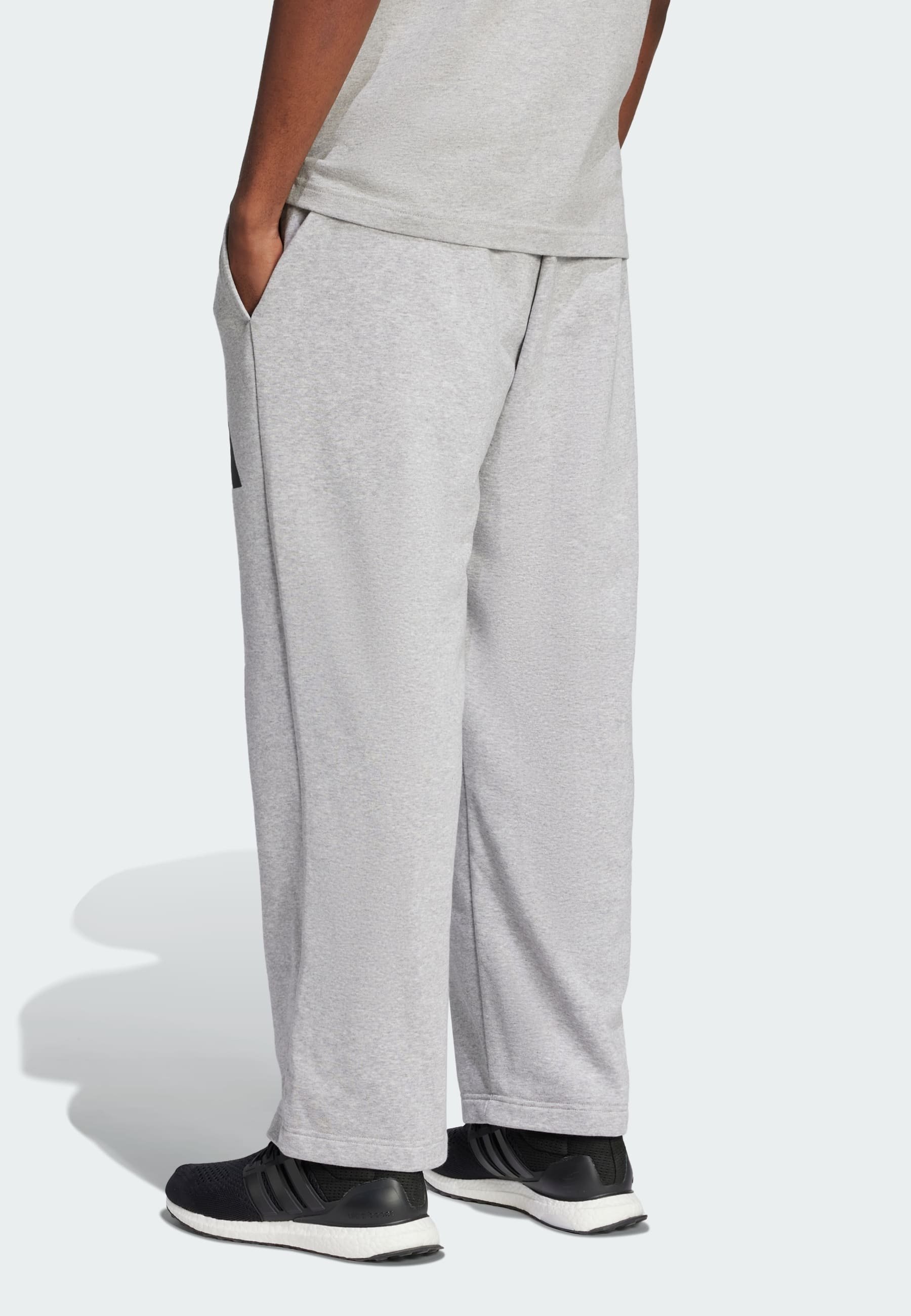 grey adidas joggers