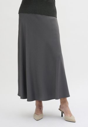 My Essential Wardrobe ESTELLE - Maxi skirt - smoked pearl