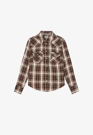 Wrangler, WESTERN - Camicia - chocolate torte