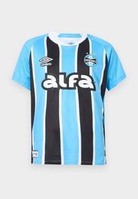 BRAZIL GREMIO HOME UNISEX - T-shirt print - azul/preto/branco