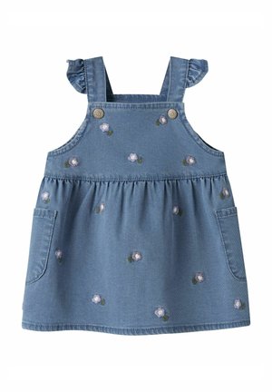 Obleka iz džinsa - denim blue