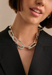 Next CHUNKY MOLTEN- REGULAR FIT - Kaelakee - silver tone