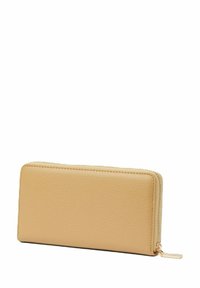 Coccinelle SOFT ZIP AROUND - Portafoglio - beige