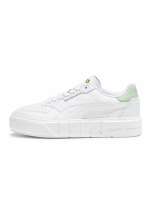 Puma CALI COURT - Edzőcipő - white fresh mint