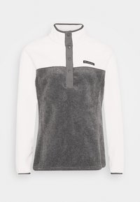 BENTON SPRINGS™ SNAP PULLOVER - Fleecepullover - city grey heather/chalk