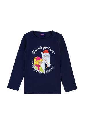 BIBI TINA - Long sleeved top - navy blazer