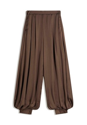 SAROUEL - Broek - dark brown