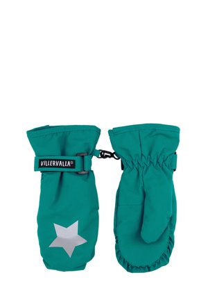 STERNE - Wanten - grün c-gruen