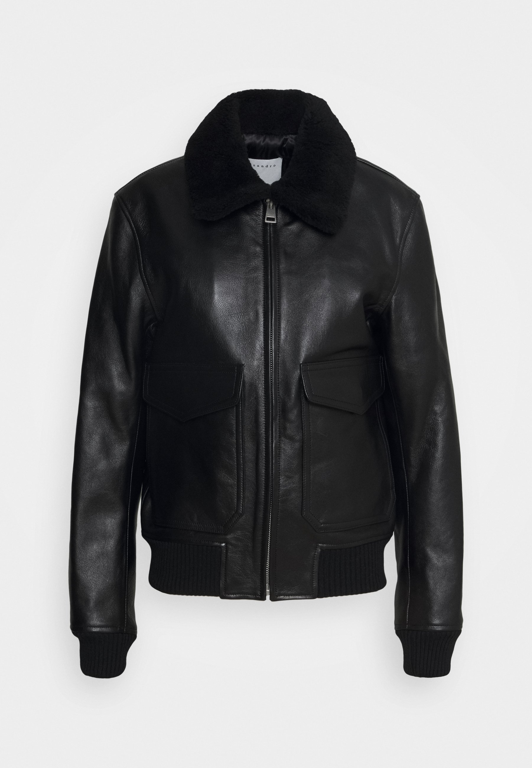sandro aviator jacket