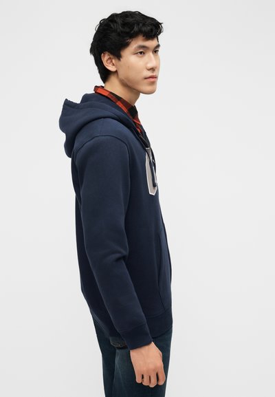 Sweat à Capuche Homme GAP Bleu Zippé Intégral Taille M, Poches, Excellent état