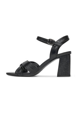 Jenny, HIGH-HEELED - Páskové sandály  - black