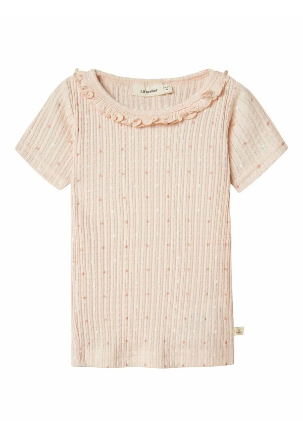 T-Shirt print - peach blush