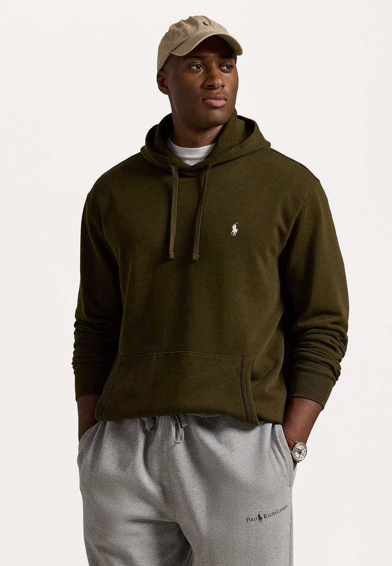 Polo Ralph Lauren Big & Tall LOOPBACK FLEECE HOODIE - Športni pulover - dark loden