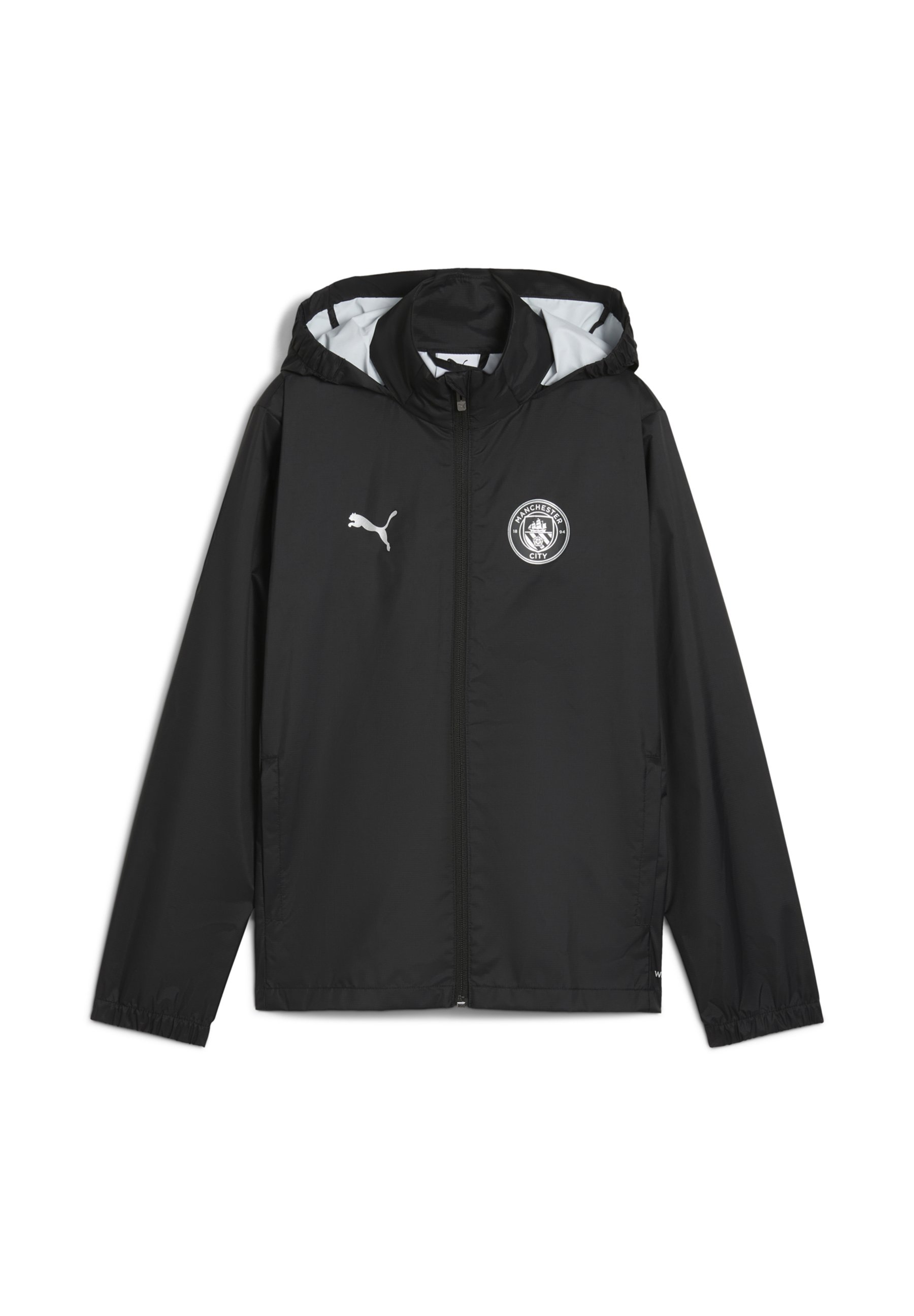 Puma MANCHESTER CITY ALLWETTER Veste mi-saison black/silver - Main Image