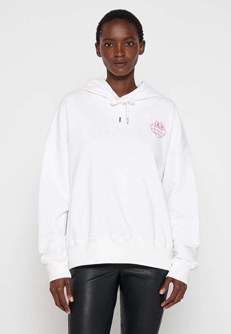 MOSCHINO JEANS Hoodie wit MOSCHINO JEANS Hoodie wit