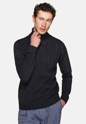 Dan John, SWEATER - Jumper - black solid