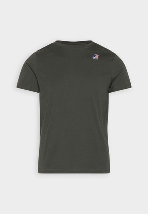 K-Way LE VRAI EDOUARD UNISEX - Basic T-shirt - green blackish