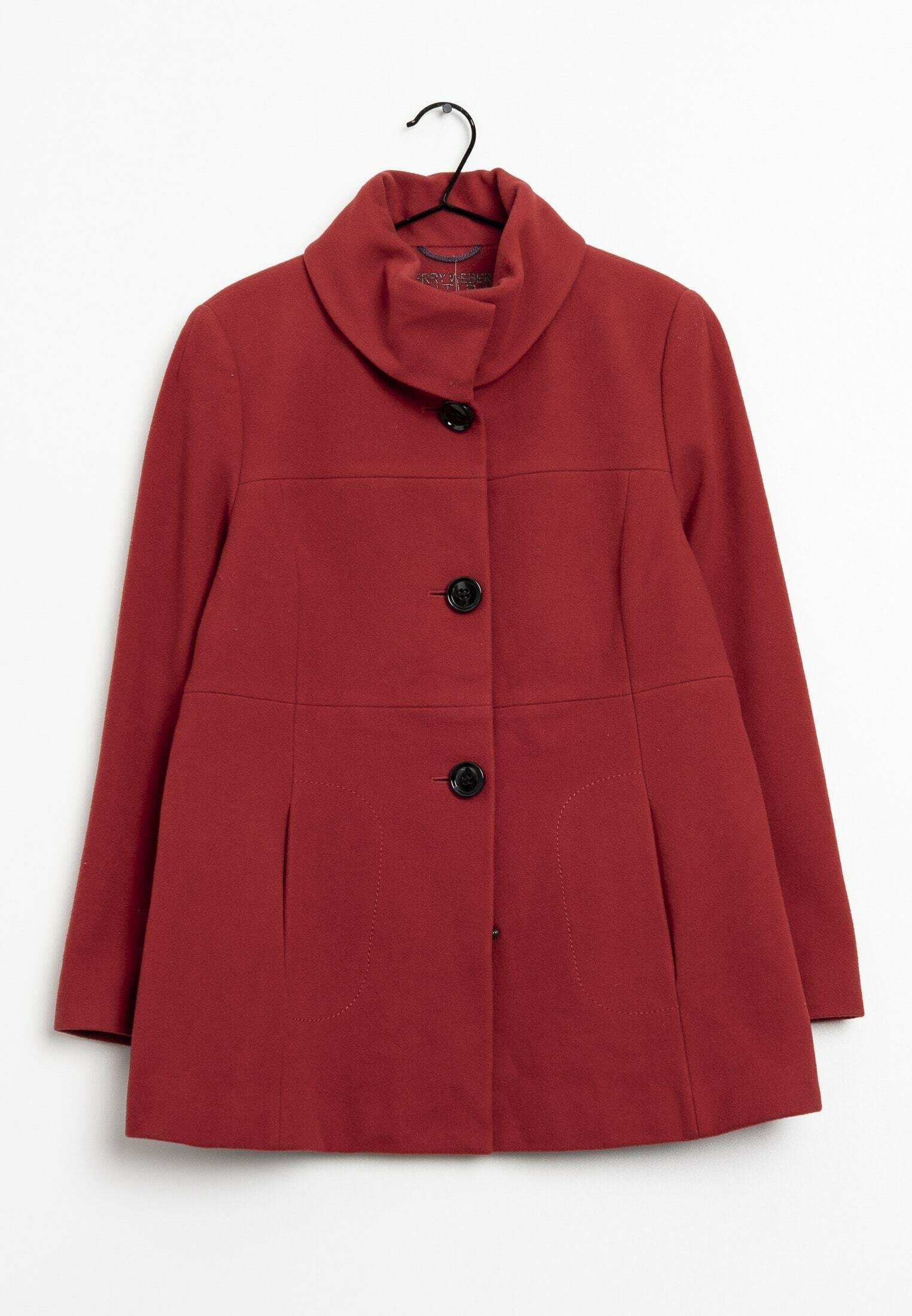 Gerry Weber Kurzmantel red/rot (Pre-owned) Zalando