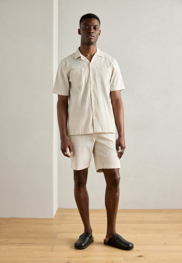 SHIRT SET - Shorts - light stone