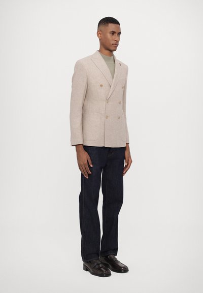 Pal Zileri GIACCA UOMO - Veste de costume - sand