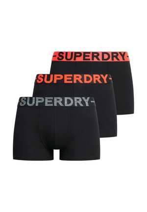 TRIPLE PACK - Panties - black orange