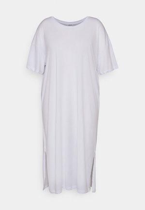 Noisy May Curve, Short sleeved Curve Long - Džersejové šaty - bright white