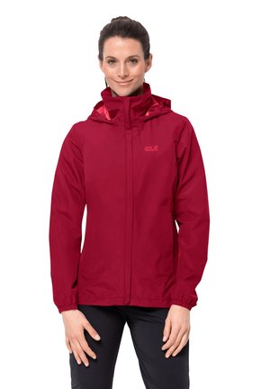 Hardshell jacket - scarlet