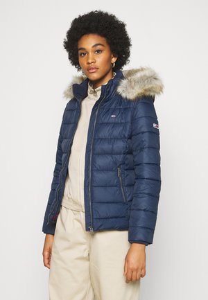 ESSENTIAL HOODED - Winter jacket - twilight navy
