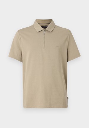 Michael Kors, SLEEK ZIP  - Poloshirts - dusty sage