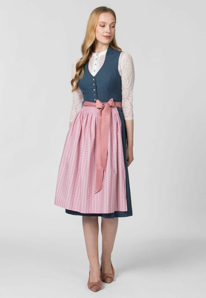 STOCKERPOINT Dirndl 'Madlenka' in Taupe | ABOUT YOU