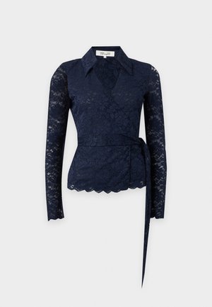 Diane von Furstenberg, PERFECT WRAP - Blouse - maritime navy