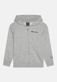 Champion - ICONS HOODED FULL ZIP - Užtrauktuku užsegamas treningas - grey Miniatiūros vaizdas 1