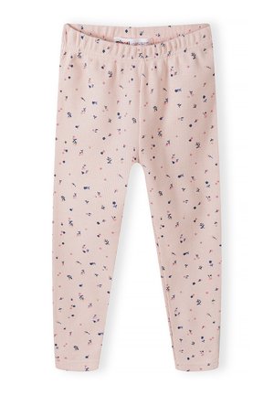 HIGH RISE AND ELASTIC WAIST - Leggings - Byxor - light pink