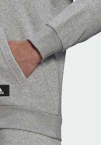 adidas Performance Felpa con cappuccio - grey