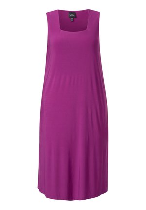 Ulla Popken, A-LINIE  CARREE-AUSSCHNITT ÄRMELLOS - Jerseyjurk - orchid