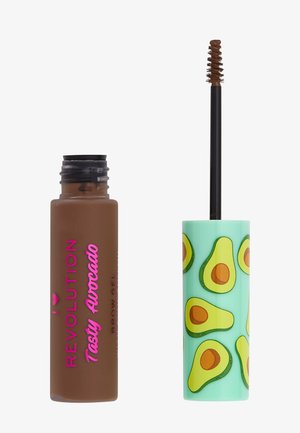 I HEART REVOLUTION TASTY AVOCADO BROW GEL - Eyebrow gel - medium brown