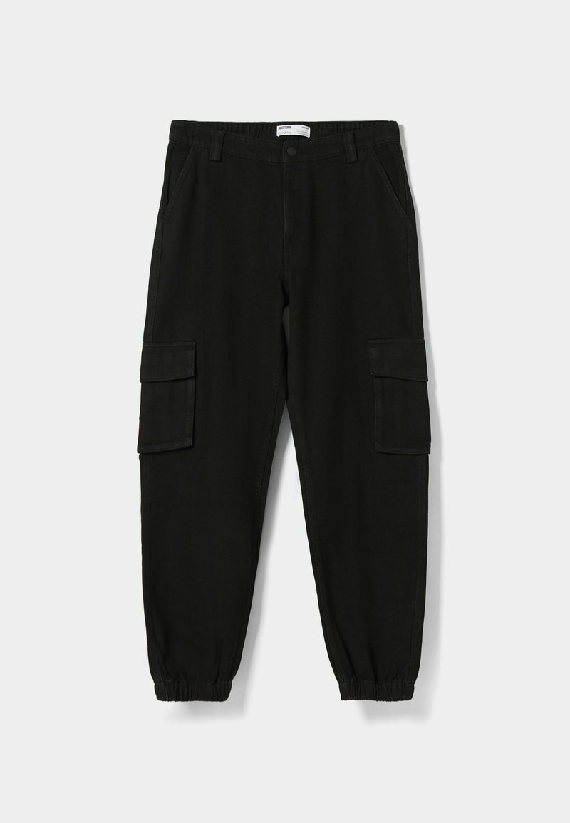 Bershka Straight leg jeans zwart