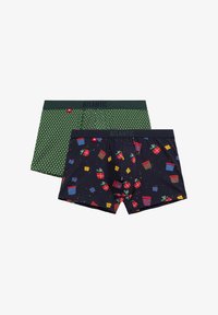 Niewybrane, navy blue green