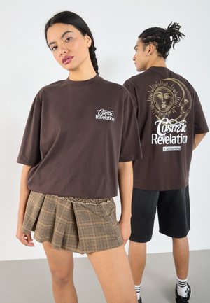 UNISEX - T-shirt con stampa - dark brown