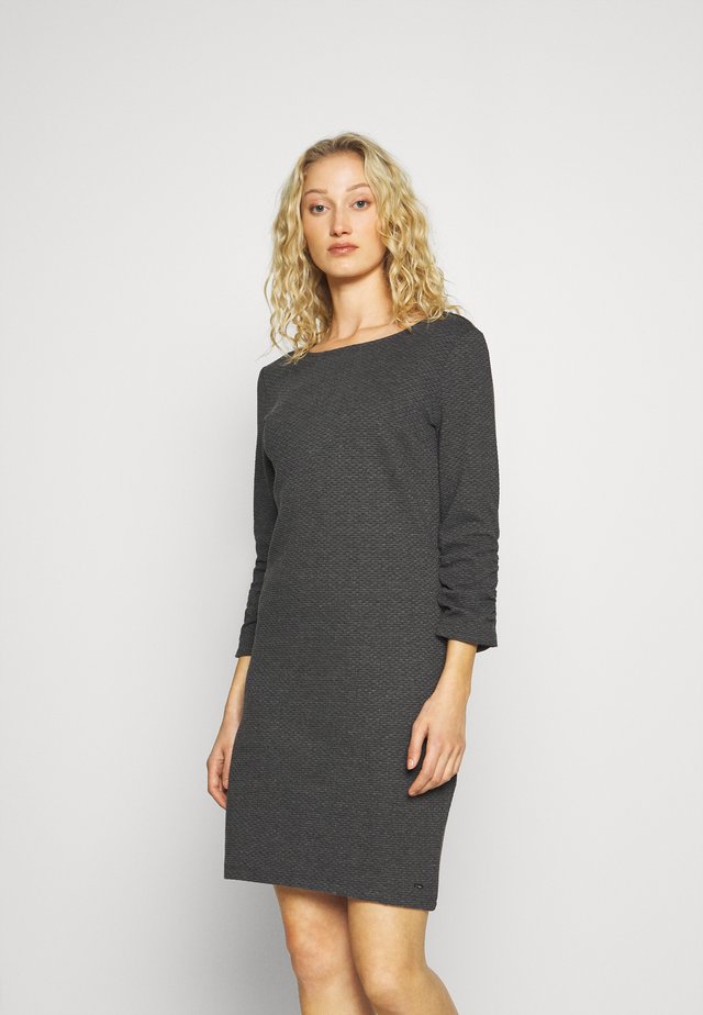 DRESS - Jumper dress - shale grey melange