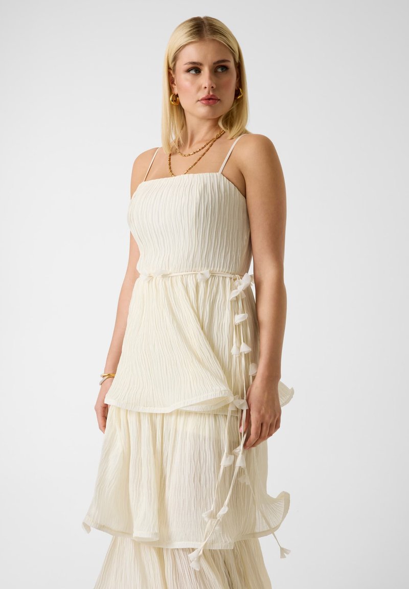 guess white and gold dress guess white dress