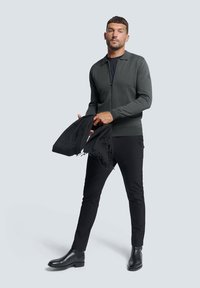 NO EXCESS Strickjacke - dark gray