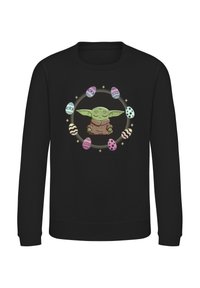 Star Wars STAR WARS THE MANDALORIAN EGGING AROUND - Sudadera - black