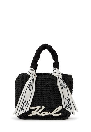 SIGNATURE SCARF - Complementos de playa - black