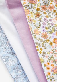 Next CROPPED 4 PACK STANDARD - Legingi — bikses - pink blue pretty ditsy floral print