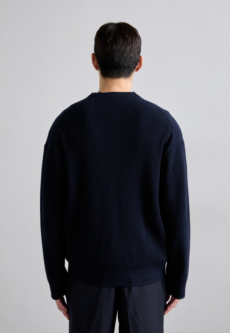 Maglia style cardigan zip a trecce in puro cashmere | Maglificio Fioroni