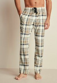 Next MOTION FLEX COSY STANDARD - Pyjamahousut/-shortsit - grey neutral check