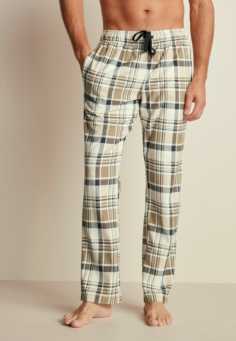 Next MOTION FLEX COSY STANDARD - Pyjamahousut/-shortsit - grey neutral check